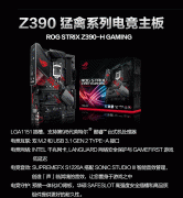 华硕ROG STRIX Z390游戏主板猛禽大板